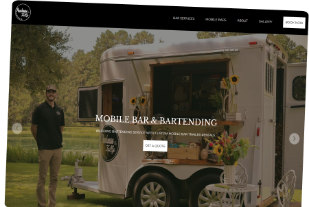 Pourhouse Tally - Mobile Bartending Website