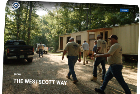 WestScott Construction – Professional Contractor Website